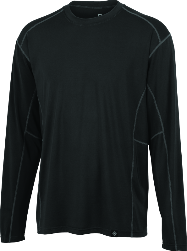 FIRSTGEAR Base Layer Shirt Lightweight Long-Sleeve Dark Grey - 3XL