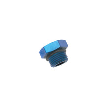 Load image into Gallery viewer, Russell Performance -6 AN Straight Thread Plug (Blue)