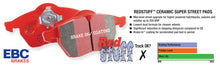 Load image into Gallery viewer, EBC Brakes Wilwood Dynalite Narrow Redstuff Ceramic Brake Pads