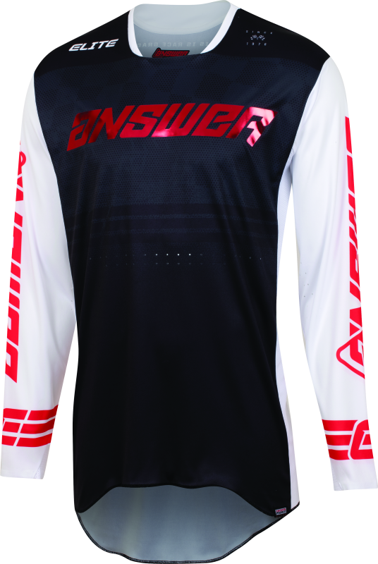 Answer 23 Elite Finale Jersey Black/White/Red - XS