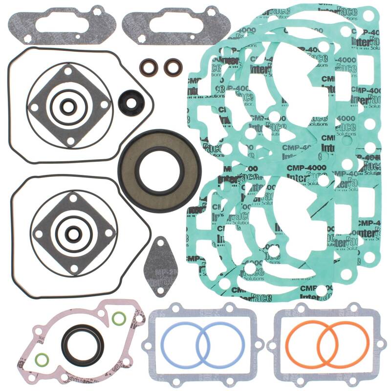 Vertex Pistons Complete Gasket Kt W/Oil Seals