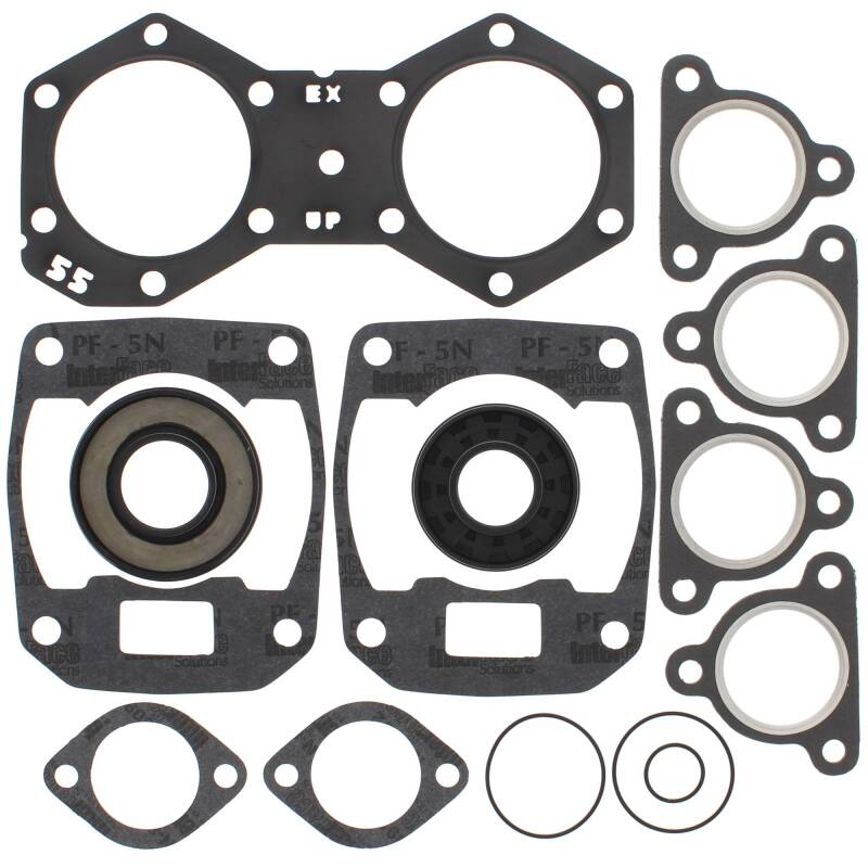 Vertex Pistons Complete Gasket Kt W/Oil Seals