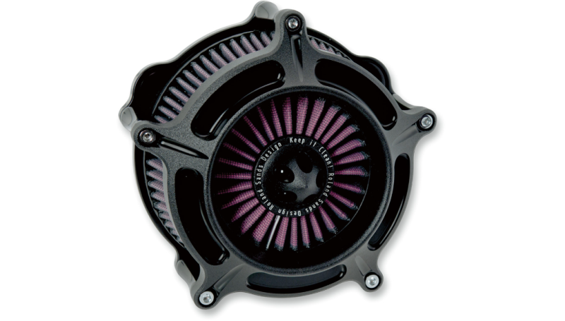 Roland Sands Design Turbine Air Cleaner - Black Ops