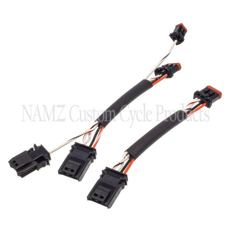 NAMZ 2012+ V-Twin Dyna Handlebar Control Xtension Harness 15in.