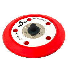 Load image into Gallery viewer, Chemical Guys TORQ R5 Dual-Action Red Backing Plate w/Hyper Flex Technology - 5in