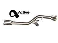 F87 BMW M2 Competition Mid Pipe includes Active F-brace