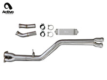 Load image into Gallery viewer, F87 BMW M2 Competition Mid Pipe includes Active F-brace - Image 2