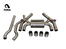 Load image into Gallery viewer, F87 M2C Valved Rear Axle-back Exhaust