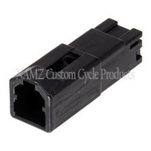 Load image into Gallery viewer, NAMZ AMP 040 Series 2-Position Male Wire Cap Housing Connector (HD 72902-01BK)