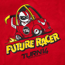 Load image into Gallery viewer, Turn 14 Distribution Baby Future Racer Tshirt - Red