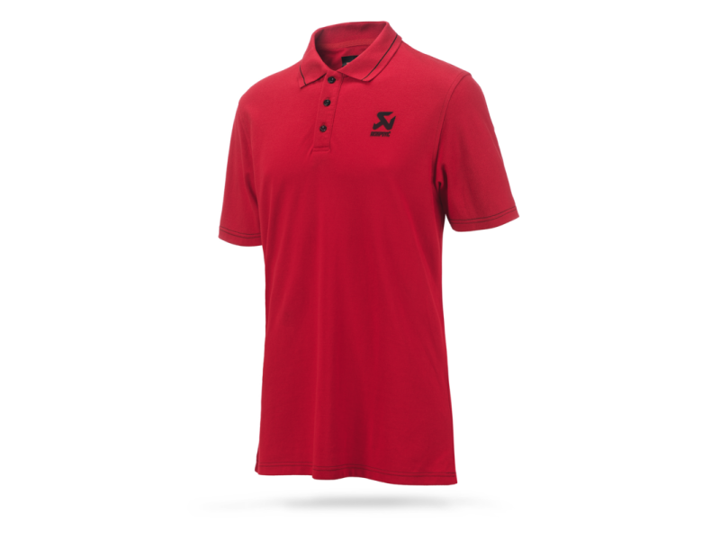 Akrapovic Corpo Polo Red Mens - M