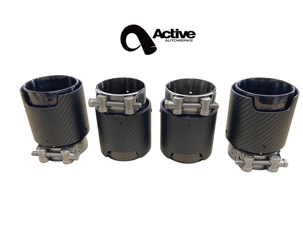 G8X BMW M2, M3 & M4 Rear Exhaust Tips - for Active exhausts - Image 3