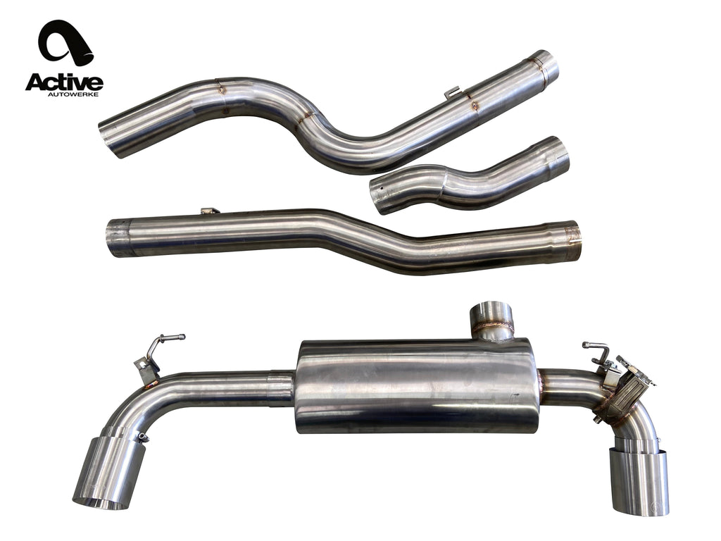 Supra Performance Cat-Back Exhaust System by Active Autowerke - Image 2