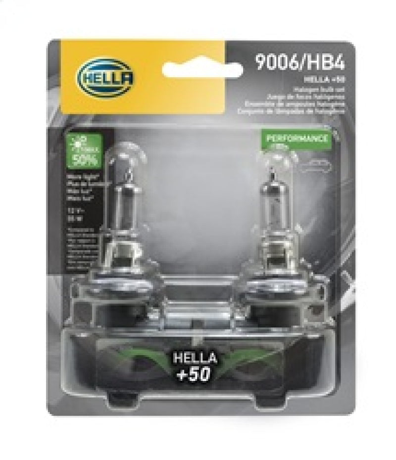 Hella Bulb 9006 12V 55W P22D T4 +50 (2)