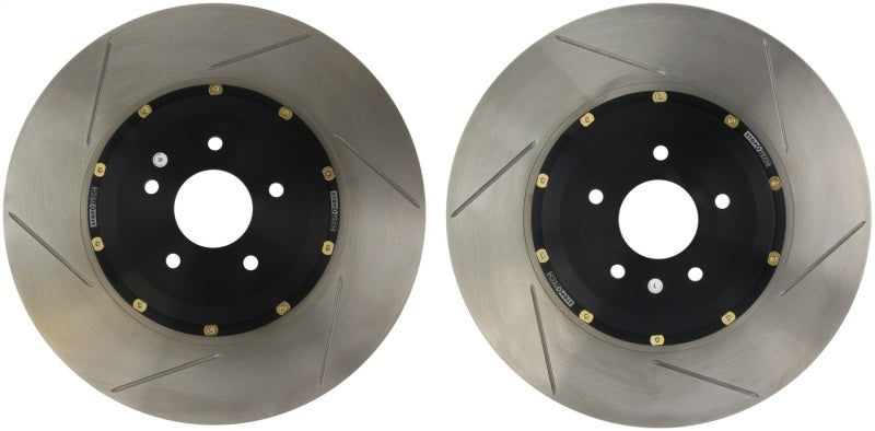 StopTech BMW 12-13 335i/14-15 435i w/ M Sport Brakes 370mmx30mm AeroRotor Slotted Fr Rotor Pair