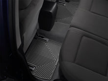 Load image into Gallery viewer, WeatherTech 06-12 BMW 3-Series Rear Rubber Mats - Black