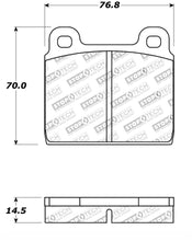 Load image into Gallery viewer, StopTech Performance 75-95 Alfa Romeo 2000 Spider/Graduate/Veloce Front Brake Pads