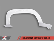 Load image into Gallery viewer, AWE Tuning BMW F3X 428i M Sport Quad Tip Marking Template