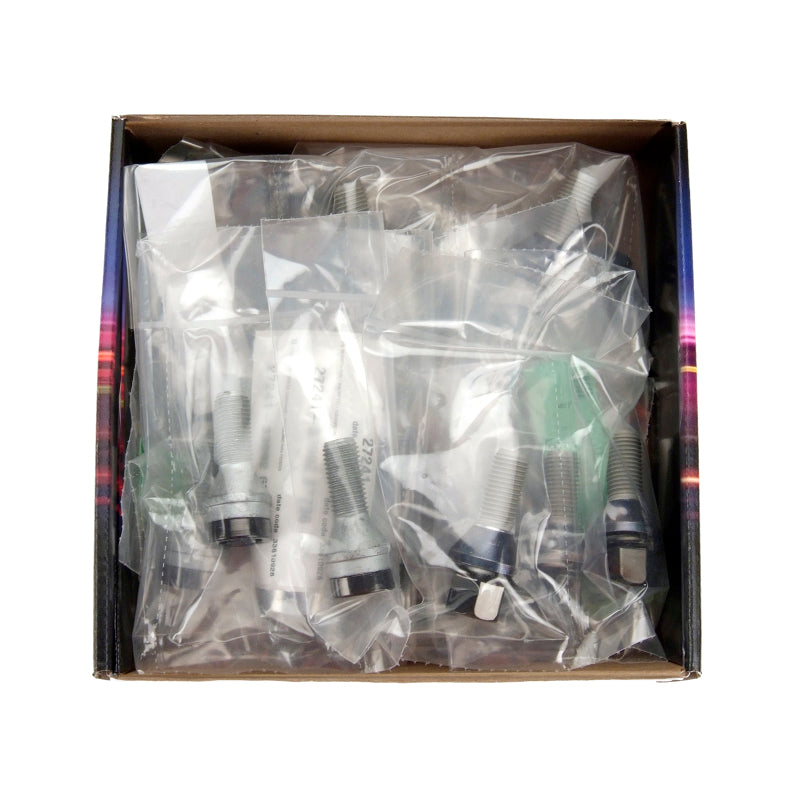 McGard 5 Lug Hex Install Kit w/Locks (Cone Seat Bolt) M14X1.5 / 17mm Hex / 30.5mm Shank L. - Black