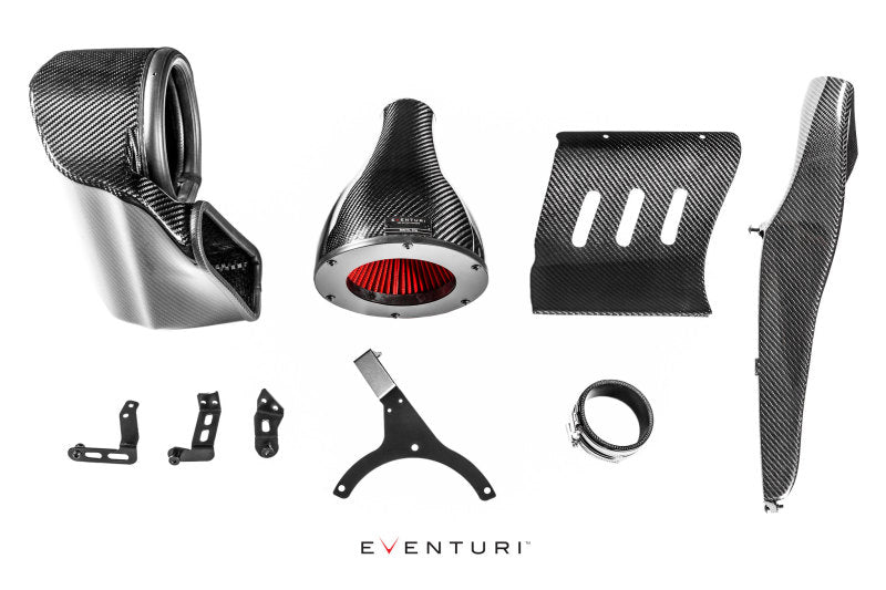 Eventuri Audi B9 RS5/RS4 - Black Carbon Intake w/ Secondary Duct