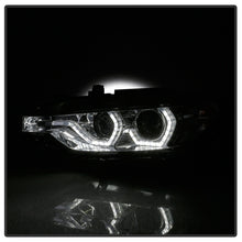 Load image into Gallery viewer, Spyder 12-14 BMW F30 3 Series 4DR Projector Headlights - LED DRL - Smoke (PRO-YD-BMWF3012-DRL-SM)