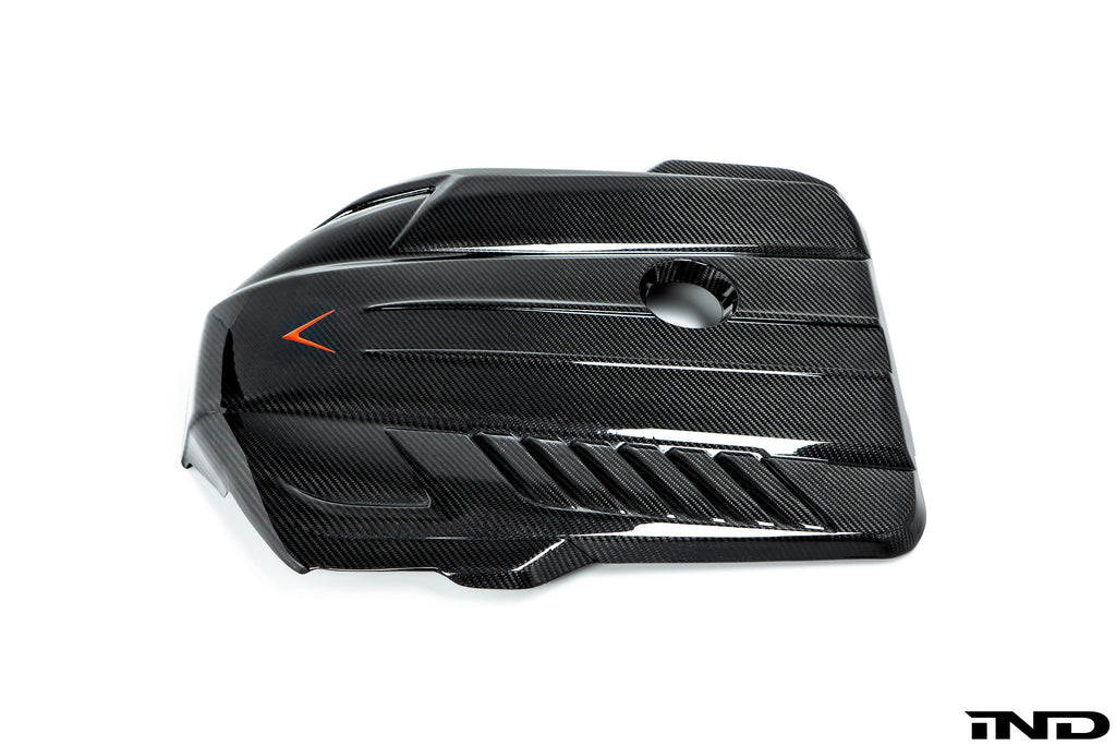 Eventuri Toyota A90 Supra B58 Black Carbon Engine Cover