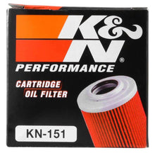 Load image into Gallery viewer, K&amp;N Aprilia / MZ / BMW / MUZ 2.219in OD x 2.063in H Oil Filter