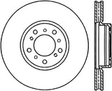 StopTech 01-06 BMW M3 Drilled Left Front CRYO Rotor