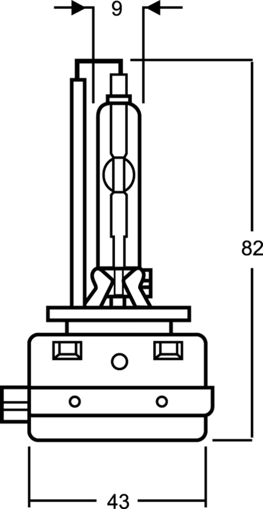 Hella HID Capsule D1S 12V 35W Bulb