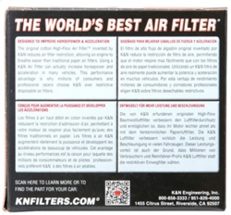 K&N 93-06 BMW R1100/R1150 Replacement Air Filter