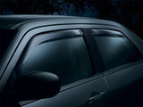 WeatherTech 04+ BMW X3 Front and Rear Side Window Deflectors - Dark Smoke