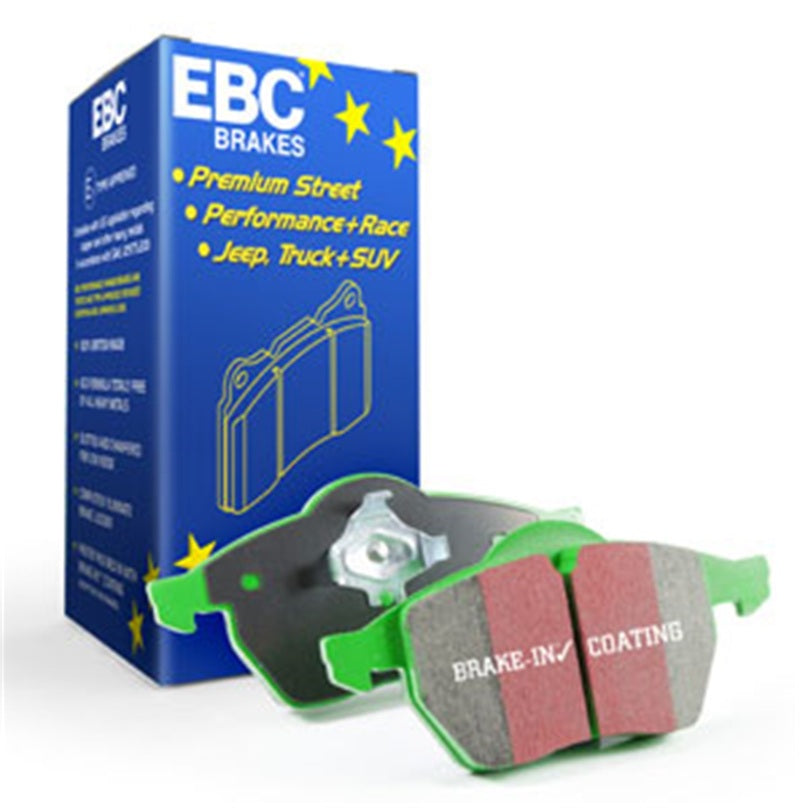 EBC 14+ BMW 528 2.0 Turbo (F10) Performance Greenstuff Front Brake Pads