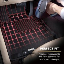 Load image into Gallery viewer, 3D MAXpider 2009-2012 BMW 7 Series F01 Kagu 2nd Row Floormats - Black