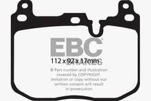 Load image into Gallery viewer, EBC 14+ BMW 228 Coupe 2.0 Turbo Brembo calipers Greenstuff Front Brake Pads