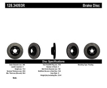 Load image into Gallery viewer, StopTech 07-10 BMW 335i Cross Drilled Right Front Rotor