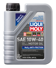 Load image into Gallery viewer, LIQUI MOLY 1L MoS2 Anti-Friction Motor Oil 10W40