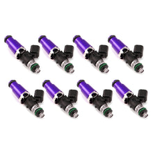 Load image into Gallery viewer, Injector Dynamics 1340cc Injectors - 60mm Length - 14mm Purple Top - 14mm Lower O-Ring (Set of 8)