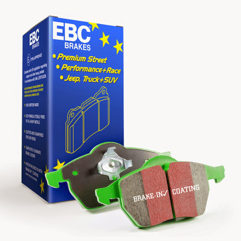 EBC 77-84 Alfa Romeo Alfasud 1.2 Greenstuff Front Brake Pads