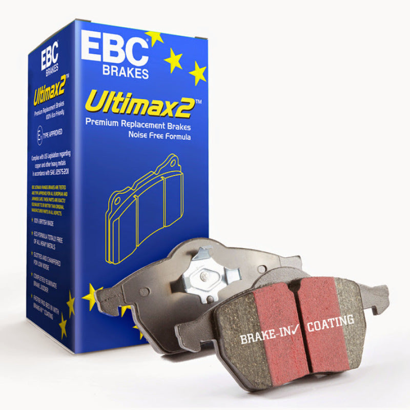 EBC 87-92 Alfa Romeo 75 1.6 Ultimax2 Front Brake Pads