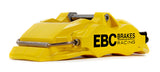 EBC Racing 14-19 BMW M3 F80/F82/F87 3.0T Yellow Apollo-6 Front Left Caliper
