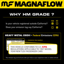 Load image into Gallery viewer, MagnaFlow Conv DF 99-00 BMW 540i 4.4L Passenger Side Rear