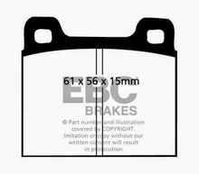 Load image into Gallery viewer, EBC 77-84 Alfa Romeo Alfasud 1.2 Greenstuff Front Brake Pads