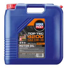 Load image into Gallery viewer, LIQUI MOLY 20L Top Tec 4200 New Generation Motor Oil SAE 5W30