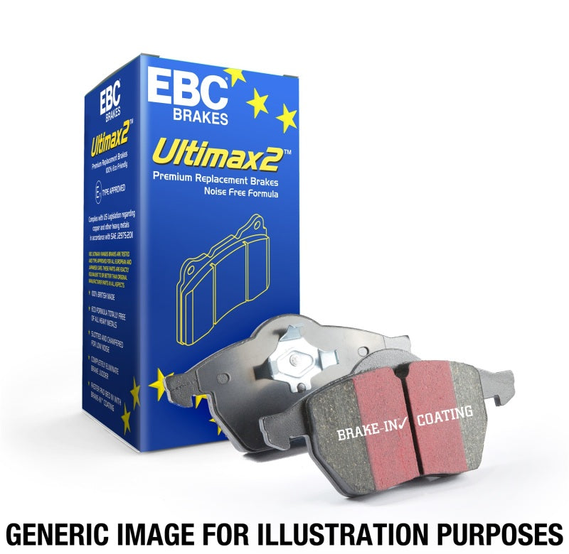 EBC 87-91 BMW M3 2.3 (E30) Ultimax2 Rear Brake Pads