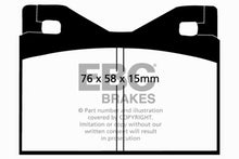 Load image into Gallery viewer, EBC 71-75 Ferrari 365 GTBB 4.4 Greenstuff Rear Brake Pads