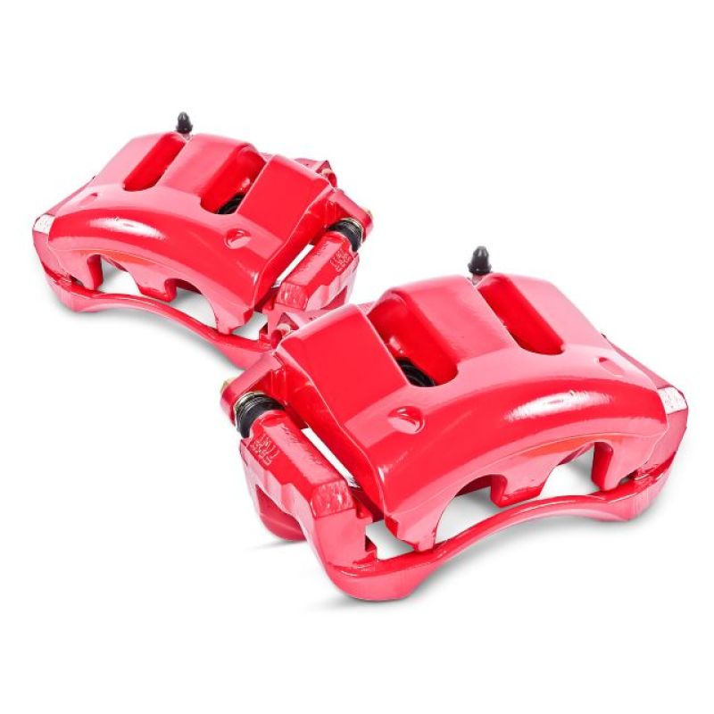 Power Stop 95-99 BMW M3 Rear Red Calipers w/Brackets - Pair
