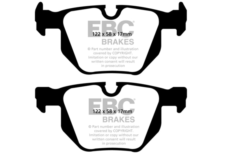 EBC 13+ BMW X1 3.0 Turbo (35i) Ultimax2 Rear Brake Pads