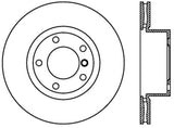 StopTech 08-10 BMW 128i Cross Drilled Left Front Rotor