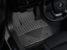 Load image into Gallery viewer, WeatherTech 11+ BMW X3 Front Rubber Mats - Black