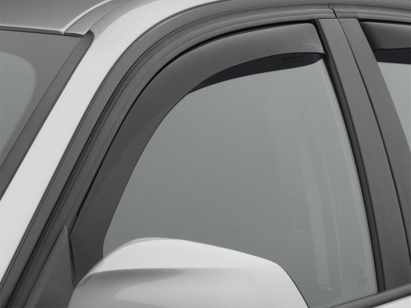 WeatherTech 12+ BMW 3-Series Front Side Window Deflectors - Dark Smoke